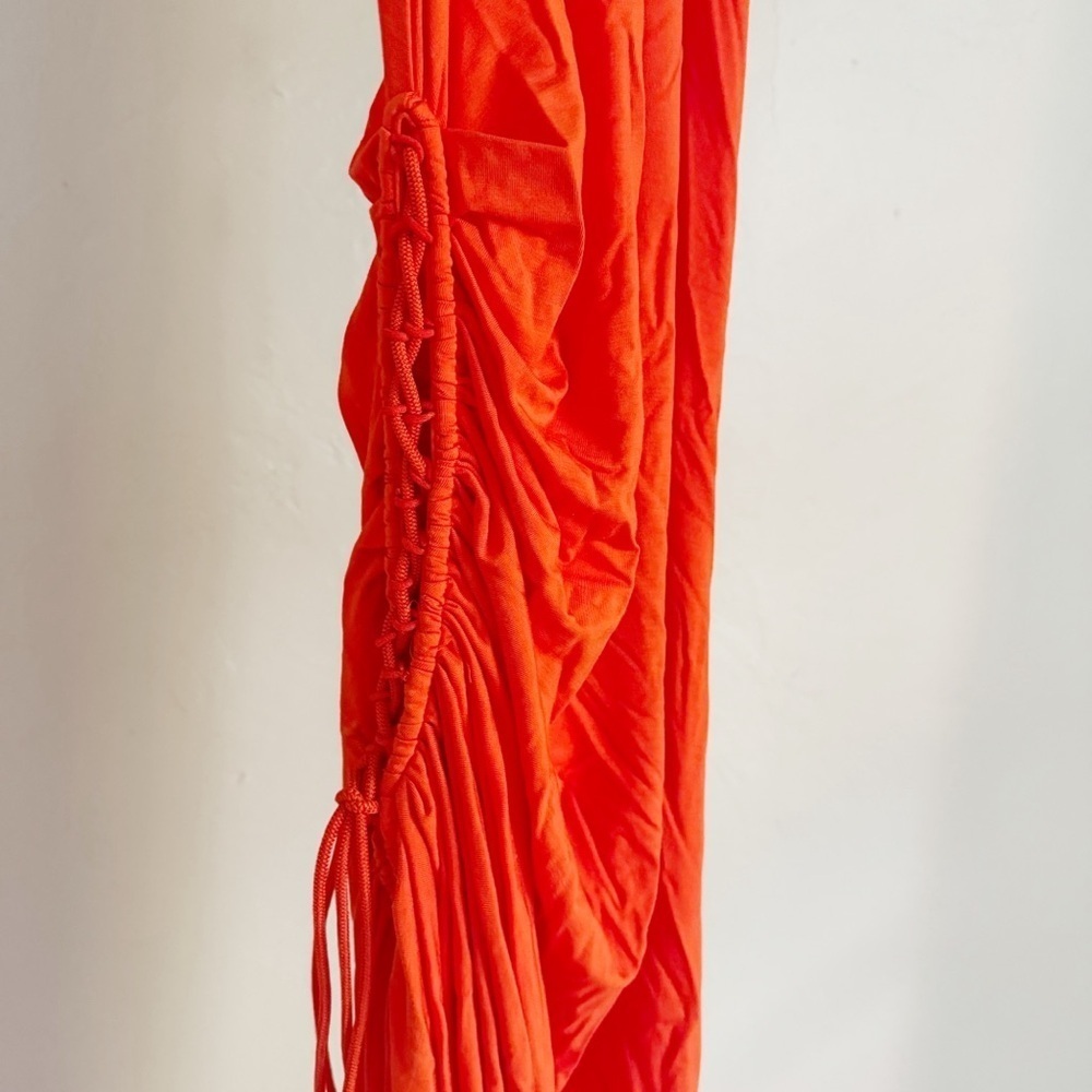 OW Collection Halterneck Ruched Dress - Picture 8 of 9
